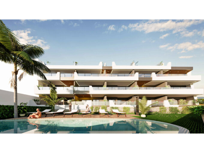 Appartementencomplex in Benijofar met penthouses met privé zwembad