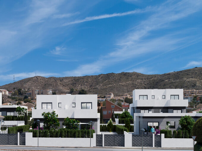 Vrijstaand  woningen in Busot