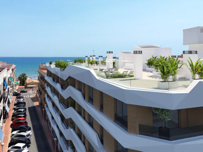 Appartementen op 100 meter van het strand in Guardamar del Segura