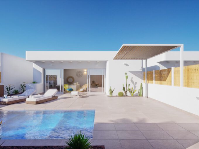 Vrijstaande villa op 700 meter van de zee in Los Alcázares, Murcia