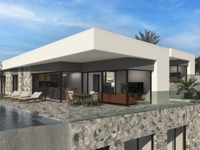 Luxe villa’s in Balcón de Finestrat met zeezicht