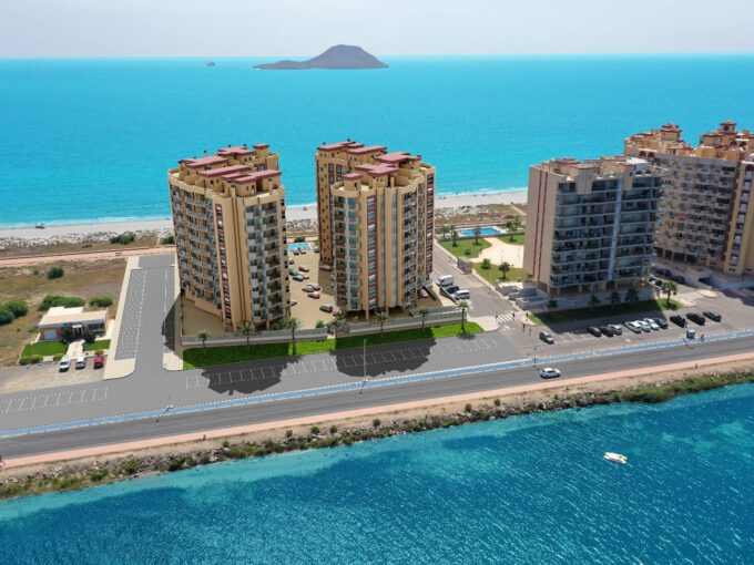 Appartementen tussen twee zeeën in La Manga del Mar Menor