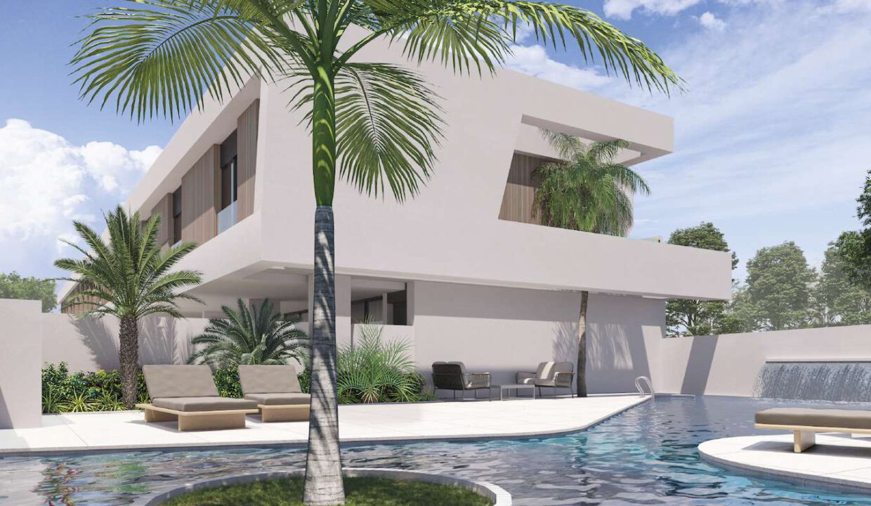 exterior-vivienda-moderna-piscina-palmera
