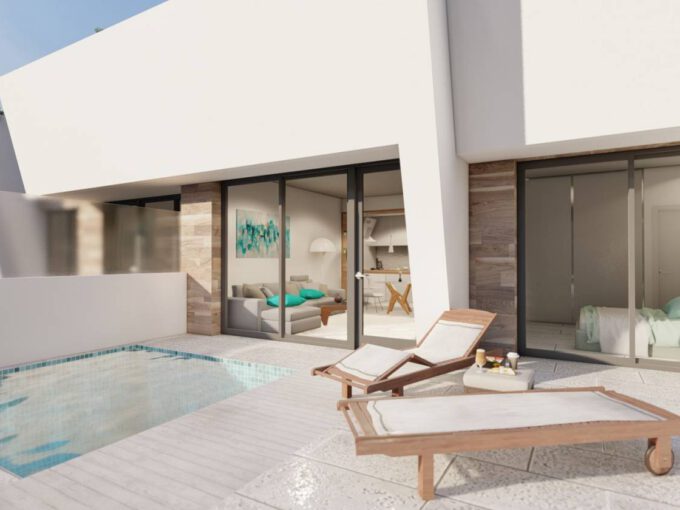 Moderne geschakelde woningen in Torre Pacheco, Murcia
